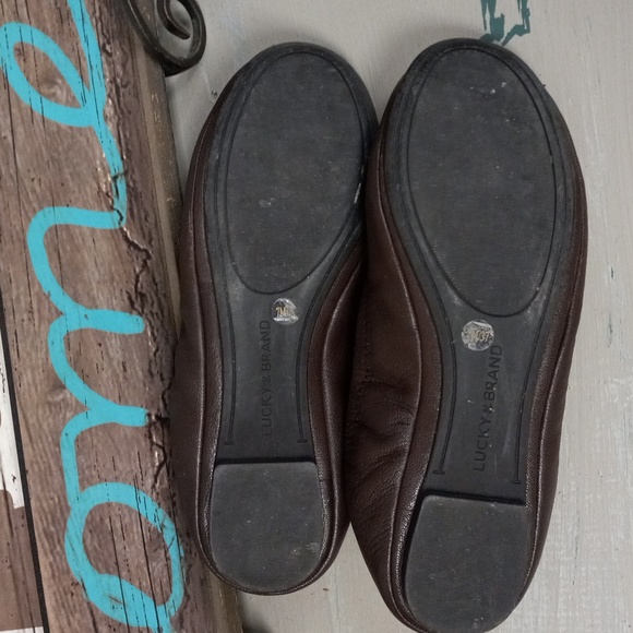 Lucky Brand Brown Ballet Flats - Picture 6 of 12